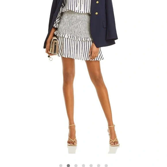 NWT Aqua smocked dress- size M - Picture 5 of 8